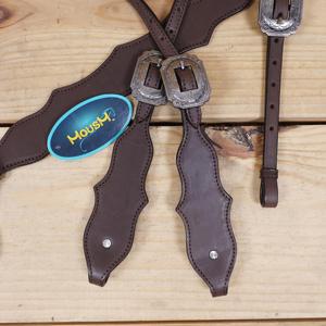 Western Leather Tooled Horse Saddle Tack <b>Set</b> Bridle & Breast Collar for Horse Rider Choice Western Equestrian <b>Set</b> - Product Image 5