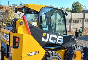 Mini-chargeuse sur pneus JCB 155 de 56 CV, équipement de construction compact à vendre - Product Image 3