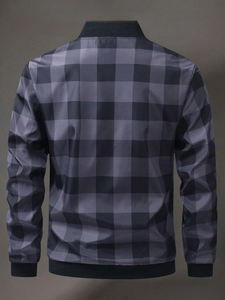 เสื้อแจ็กเก็ตมันหนาวของผู้ชายเสื้อแจ็กเก็ตทีมเบสบอลปักลายด้วยกำมะหยี่ - Product Image 2