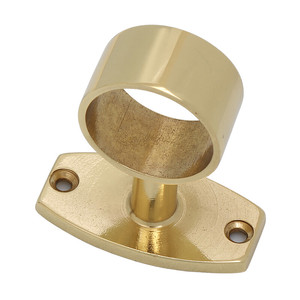 ท่อทองเหลืองขัดเงาสำหรับต่อสายไฟ ขนาดเส้นผ่านศูนย์กลาง 30 มม. - Product Image 1