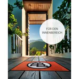 Paillasson avec motif de dessin animé Dragon Ball, symbole Kame - Product Image 4