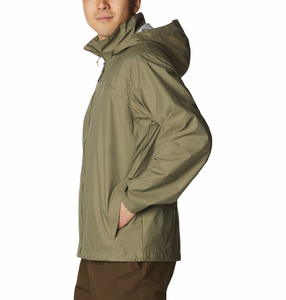 Respirant imperméable pluie pêche équitation randonnée porter coupe-vent extérieur manteau avec poches pour hommes - Product Image 5