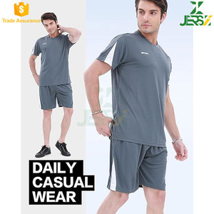 Camisetas de entrenamiento de talla grande para hombre de primera calidad, transpirables, que absorben la humedad, entrenamiento de gimnasia, correr, deportes activos, ropa deportiva de verano - Product Image 3