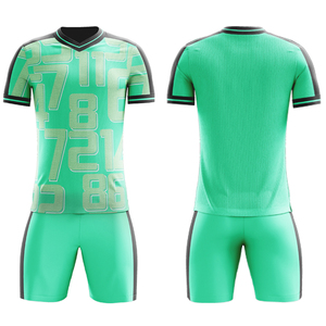 เสื้อรักบี้/ชุดฟุตบอลแบบกำหนดเอง100% โพลีเอสเตอร์แห้งเร็วและระบายอากาศได้น้ำหนักเบากำหนดสี/โลโก้/ดีไซน์เองได้ - Product Image 2