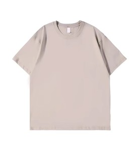 Logotipo impreso gráfico de gran tamaño pesado 100% ropa de estilo de algodón personalizada de talla grande causal manga corta camisetas impresas - Product Image 1