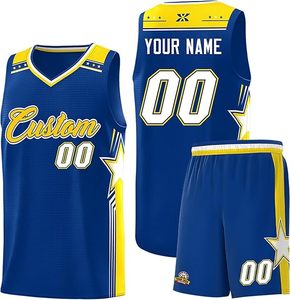 Custom Basketball Uniform Personalized Printed Team and Number Basketball Top Set and <b>Shorts</b> for <b>Men</b>/Youth Sports Industry - Product Image 5