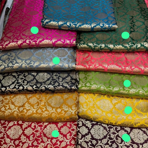 Heavyweight Brocade Jacquard Fabric for Sofa <b>Curtains</b> Cushion Cover Sherwani Dupatta Dress Material and Kurtis - Product Image 1