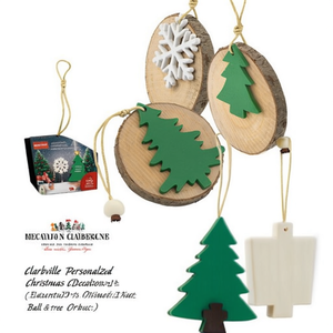 Set di Decorazioni Natalizie Personalizzate Clarksville, Eleganti Palline e Ornamenti per Albero - Product Image 2