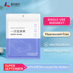 Draps de lit carrés jetables écologiques pour les voyages <span class=keywords><strong>et</strong></span> l'hôtellerie avec option de logo personnalisé - Product Image 2