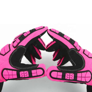 ถุงมือป้องกันแรงกระแทกถุงมือหนังทำจากโรงงาน - Product Image 4