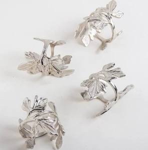 Servilleteros de alta calidad con diseño de estrella de pájaro Fundición de aluminio para bodas Cumpleaños y cualquier ocasión Material de hierro almacenado - Product Image 4