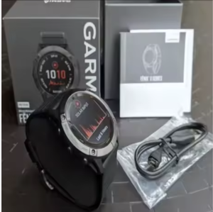 สมาร์ทวอทช์ BEST BRAND NEW G Fenixs6X Pro Solar Edition รุ่นใหม่ล่าสุด รับสายได้ มีผู้ช่วยเสียง AI พร้อมเข็มทิศ นาฬิกาปลุก และหน้าจอ LCD - Product Image 1