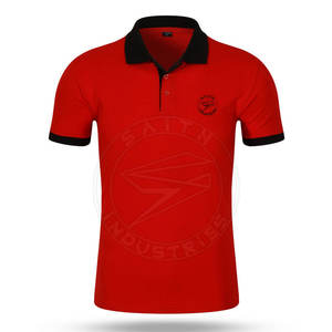 Camiseta Polo personalizada para hombre en tallas para adultos tela de punto transpirable con patrón sólido estilo informal a un precio razonable - Product Image 1