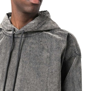 Nouveau haute qualité marque privée personnalisée nouveau Design hommes lavage à l'acide à capuche qualité supérieure Streetwear hommes lavage à l'acide à capuche 2026 - Product Image 2