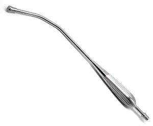 Surgical Medical Yankauer Suction Tube Stainless Steel 27 Cm Long Best Selling Cheap Supplier from Pakistan