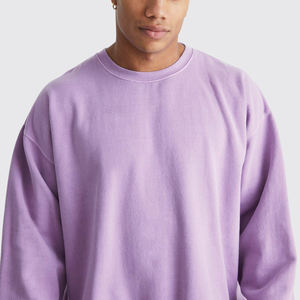 2024 nouveautés personnalisé poids lourd hommes lavage à l'acide sweat qualité supérieure doux polaire ODM approvisionnement avec motif imprimé - Product Image 6