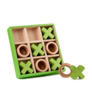 Elegante Juego de Mesa de Tres en Raya de Madera de Alta Calidad, Juego de Estrategia Clásico Hecho a Mano para Niños, Adultos y Diversión Familiar - Product Image 4