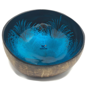 ชามมะพร้าวตกแต่งชุดเคลือบและแม่ของชามมะพร้าวมุกในเวียดนาม - Product Image 4