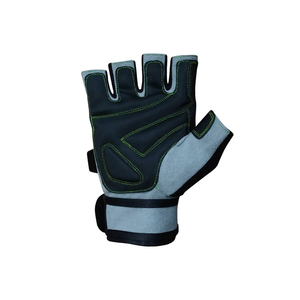 Gants d'haltérophilie rembourrés durables et confortables sangles de poignet réglables support de paume antidérapant pour les amateurs d'entraînement - Product Image 4