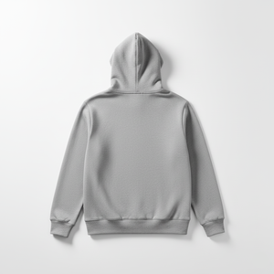 Sweat-shirts à capuche surdimensionnés pour hommes de haute qualité, en coton, 350 grammes, polaire lourd, uni, teint, tricoté, manches longues, printemps - Product Image 4