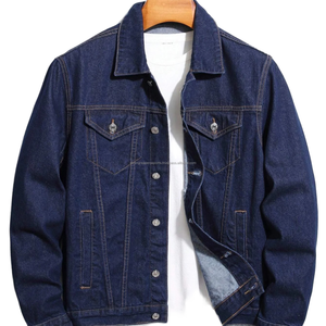 Stylish <b>Men</b> Jeans <b>Jacket</b> Button Front Design High Quality Cotton Street Look Everyday Wear winter <b>jacket</b> - Product Image 5