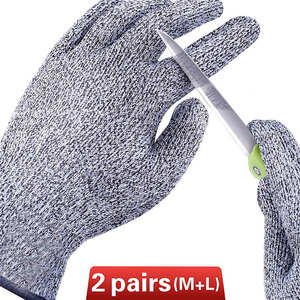 Gants anti-coupure 2023, niveau 5 de protection, pour la sécurité des mains en cuisine, gants anti-coupure pour la découpe de la viande, personnalisés pour l'industrie Maju - Product Image 2