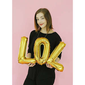 Set di Palloncini con Lettere Dorate A3shop per Eventi, Festa della Mamma, Laurea, Capodanno Cinese, Ritorno a Scuola - Product Image 5
