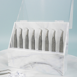 Pinzas para la eliminación de vello Facial de cejas, mejor para puntas puntiagudas afiladas, pinzas para desplumar cejas - Product Image 4