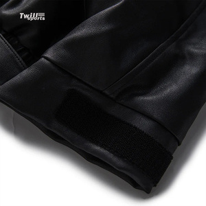 Élevez votre garde-robe d'hiver avec confort douillet et élégance intemporelle : notre collection 2025 de vestes en toile PU à col montant pour hommes - Product Image 5