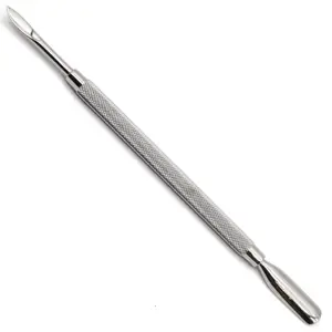 2023 Whole sale price top quality Nail Pusher Stainless Steel Customized Logo nail Cuticle Pusher