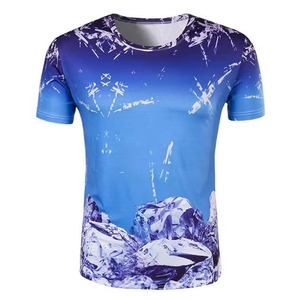 Sublimation 100% Polyester T-Shirt Offre Spéciale Fashion Cool Chemises de haute qualité avec Sublimation Nouveau modèle 2k24 Design Chemise d'été - Product Image 1
