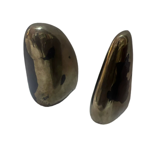 Cristal de quartz doré naturel de forme libre |   Pierre de quartz polie écologique pour la richesse, l'énergie, la guérison, le Feng Shui, la décoration de la maison - Product Image 1