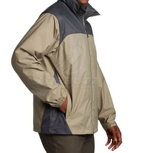 Chaqueta cortavientos transpirable de alta calidad para hombre, ropa informal con cuello con capucha, precio razonable para la temporada de invierno - Product Image 4