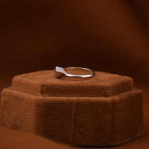 Lujo 1,50 quilates ataúd corte laboratorio cultivado diamante solitario bisel ajuste Anillo Compromiso clásico 18KT chapado en oro sólido IGI - Product Image 3