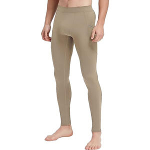 Material suave uso acogedor hombres Yoga Leggings alto rendimiento Fitness llegada cintura elástica Casual/ropa deportiva mallas duraderas - Product Image 2