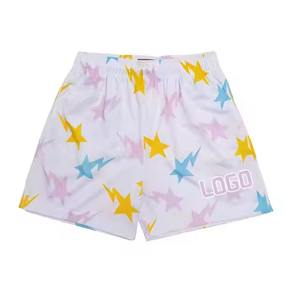 2025 pantalones cortos de malla de doble capa de alta calidad transpirable de secado rápido hombres mujeres sublimación personalizada gimnasio baloncesto pantalones cortos de malla - Product Image 4