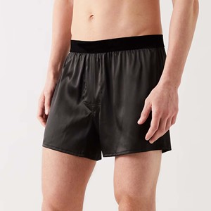 Respirant coton personnalisé butin court confortable femmes Satin Shorts nouveau Satin de soie Sexy dentelle Shorts pour les femmes - Product Image 5