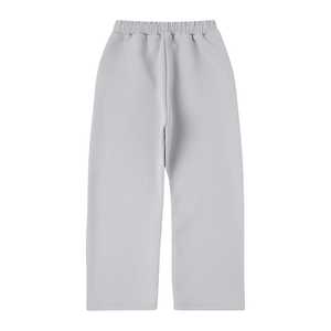 Custom Casual Blank <b>Jogger</b> Wide Leg Heavyweight Eco-Friendly French Terry Cotton Blend <b>Baggy</b> Straight Leg Flare Men's Sweatpants - Product Image 1