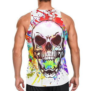 2025 OEM hommes coton débardeur pour été haute qualité respirant tricoté Fitness Gym Style décontracté grande taille - Product Image 6