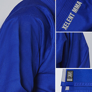 Personnalisé bleu perle armure BJJ Gi pour les femmes coton Jiu Jitsu uniforme 2025 MMA Kimono Arts martiaux équipement d'entraînement pour la compétition - Product Image 6