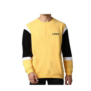 Acheter Sweat-shirt brodé personnalisé pour hommes Pull Vintage Oversize Basics Sweats à capuche respirants anti-rides en coton mélangé pour hommes - Product Image 4