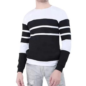 เสื้อสเวตเชิ้ตผู้ชายดีไซน์ล่าสุด ผ้าฝ้ายฟลีซ 100% สำหรับฤดูหนาว ปักลายเรียบ แห้งเร็ว ระบายอากาศได้ดี ทรงปกติ ผลิตในปากีสถาน - Product Image 1