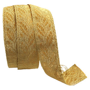 Gold Oak Leaf Braid <b>for</b> Vestments Lace Braid <b>for</b> Midshipman Uniforms High Quality Oak Leaf Lace Braid <b>for</b> <b>Sale</b> - Product Image 3
