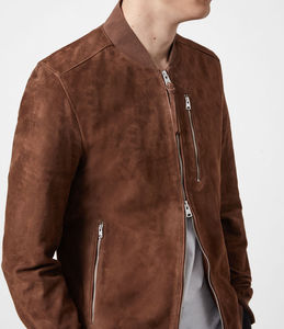 Men's New Fashion Stand Collar Windproof Breathable Bomber <b>Jacket</b> Casual Streetwear Outerwear Winter Outdoor Activities - Product Image 6