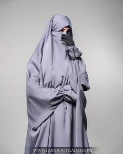 Abaya Musulmana de Poliéster Hecha a Mano con Tela Premium, Ropa Islámica Modesta, Fabricante Mayorista, Exportación de Fábrica - Product Image 5