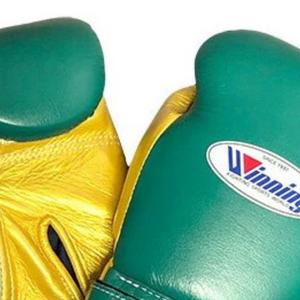 Gants de boxe professionnels en cuir vert or, avec fermeture velcro au poignet, pour l'entraînement et le sparring, pour hommes et femmes - Product Image 6