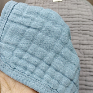 Bán Buôn Quần áo trẻ em tùy chỉnh trẻ sơ sinh Muslin ợ vải 25*50 cm bé yếm - Product Image 6