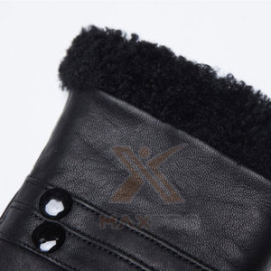 Comfortable Unisex Leather Winter Outdoor Fashion <b>Gloves</b> Touchscreen Breathable Design OEM Custom Service Low Price Keeping Warm - Product Image 6