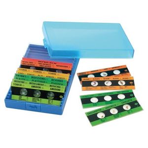 ชุดสไลด์ไมโครสโคปที่เตรียมไว้ล่วงหน้า ไม่แตกหัก 12 x 3 ชิ้น - Product Image 1