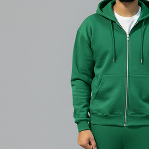 Ensemble de pantalons de jogging empilés sur mesure Survêtements Fabrication professionnelle Survêtements de jogging ZipUp de taille personnalisée de haute qualité - Product Image 4